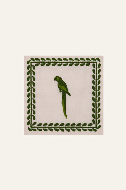 Caica Cocktail Napkins in Green Set of 4