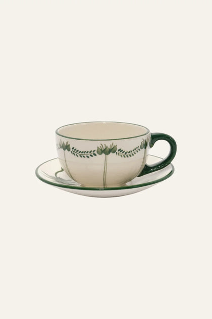 Katios Coffee Set in Green Set of 2