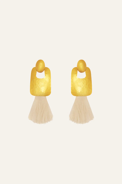 Omara Earrings in Gold