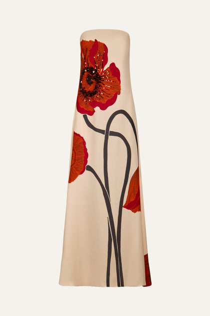 Red Petals Dress